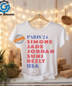 Paris Simone Jade Jordan Suni Hezle Usa 2024 Unisex T Shirt