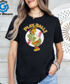 Play Ball! Pirate Baseball Mascot Pirate Parrot Kids T Shirt