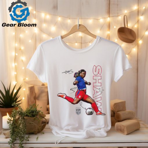 San Diego Wave FC Jaedyn Shaw soccer player signature shirt