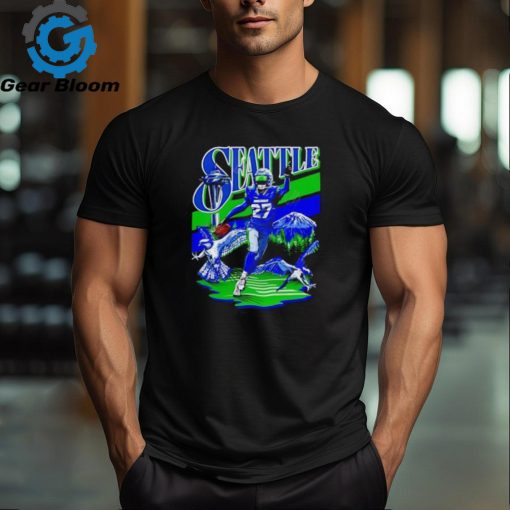 Seattle Mariners Tariq Woolen 27 graphic shirt