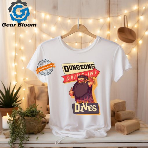 Senshi Dungeons Drive Ins And Dives Shirt