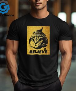 Shark Cat Solana Believe Gold Tee Shirt