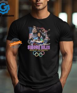 Simone Biles Golden Girl Of Gymnastics T Shirt