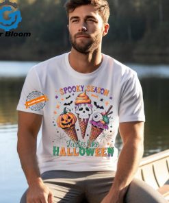 Spooky season tastes like halloween horror vibes shirt