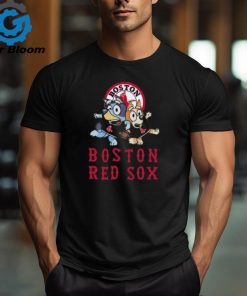 The Bluey Boston Red Sox Logo Shirt