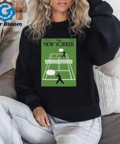 The New Yorker July 2024 Tennis Poster shirt