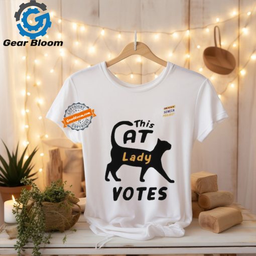 The Seneca Project This Cat Lady Votes Shirt