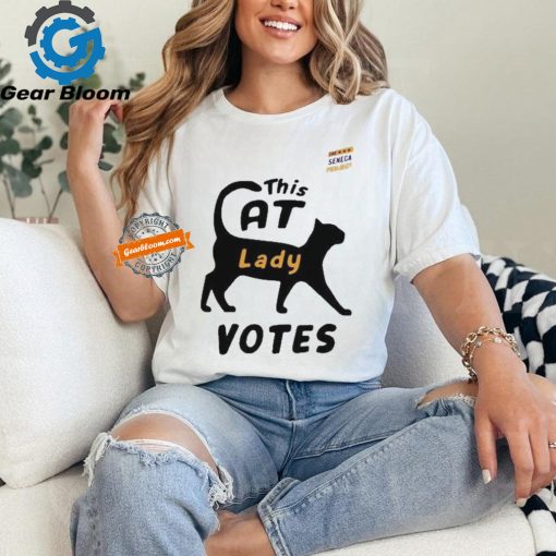 The Seneca Project This Cat Lady Votes Shirt