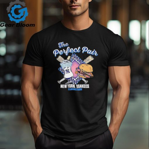 The perfect pair food Flavortown New York Yankees shirt