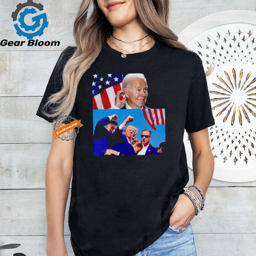 Trump shot attempted assassination shooting Biden worried split shirt Trump shot attempted assassination shooting Biden worried split shirt