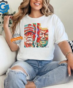 Trump vs Biden Lightning Art T Shirt