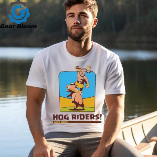 Washington Commanders Austin Ekeler hog riders shirt