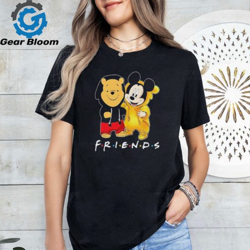 Winnie The Pooh Best Friends And Mickey Mouse Disney Fan T Shirt