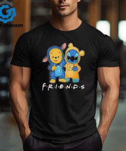 Winnie The Pooh Best Friends And Stitch Fan T Shirt