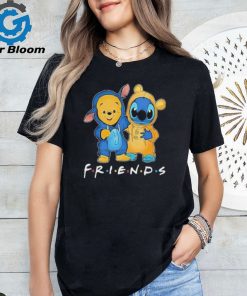 Winnie The Pooh Best Friends And Stitch Fan T Shirt