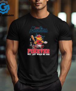 Winnie the Pooh Miami Marlins forever not just when we win shirt