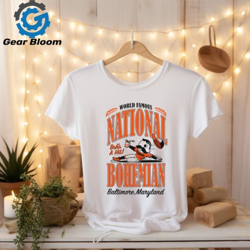 World Famous National Bohemian Baltimore Maryland Shirt