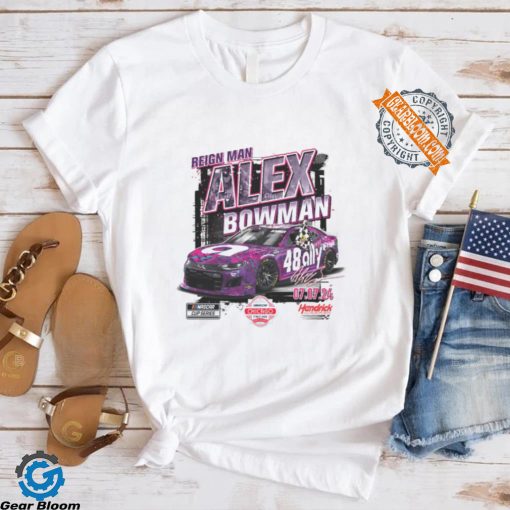 Alex Bowman #48 2024 Chicago Street RACE WIN T shirt