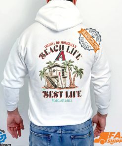 Arizona Diamondbacks Beach Hut Graphic T Shirt
