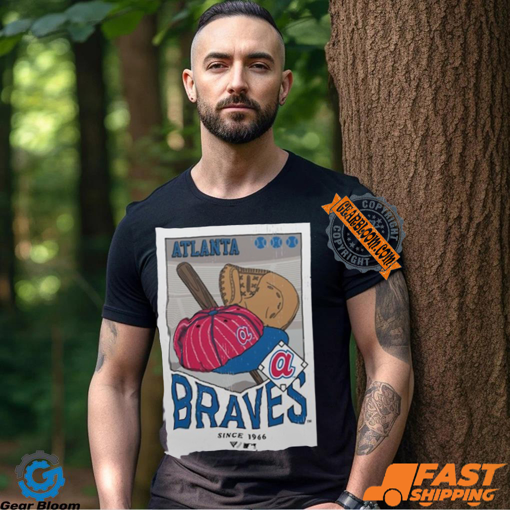 Atlanta Braves Uphill Cooperstown Collection Core Logo Shirt Atlanta Braves Uphill Cooperstown Collection Core Logo Shirt