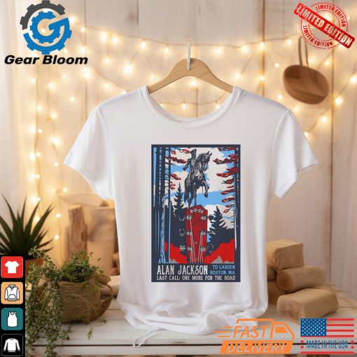 Aug 2, 2024 Alan Jackson TD Garden, Boston, MA Shirt