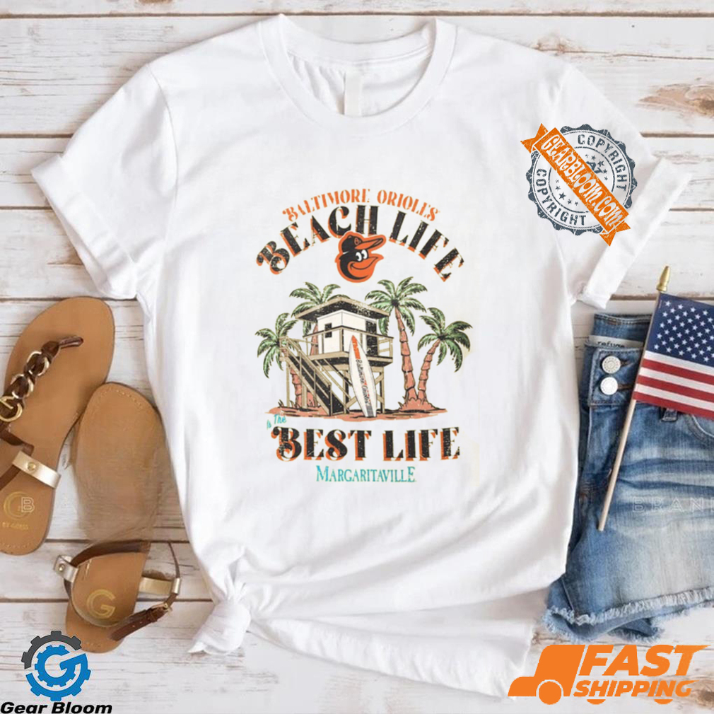 Baltimore Orioles Beach Hut Graphic T Shirt Baltimore Orioles Beach Hut Graphic T Shirt