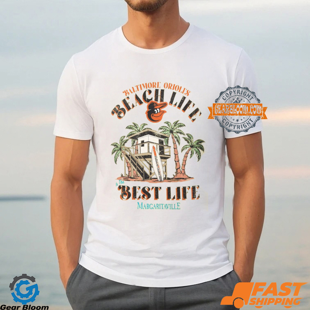 Baltimore Orioles Beach Hut Graphic T Shirt Baltimore Orioles Beach Hut Graphic T Shirt