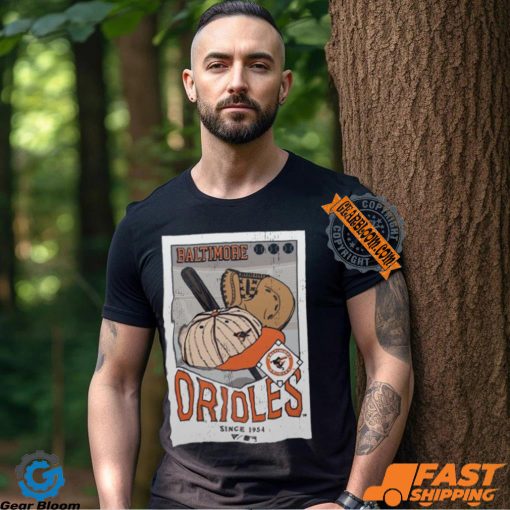 Baltimore Orioles Uphill Cooperstown Collection Core Logo Shirt