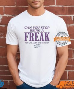 Beetlejuice Can You Stop Being A Freak Shirt