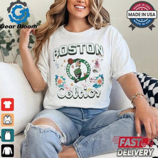 Boston Celtics Flowers Team Logo Shirt