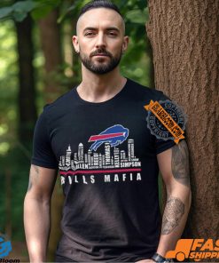 Buffalo Bills Mafia The Bronx Skyline Players Name 2024 Shirt