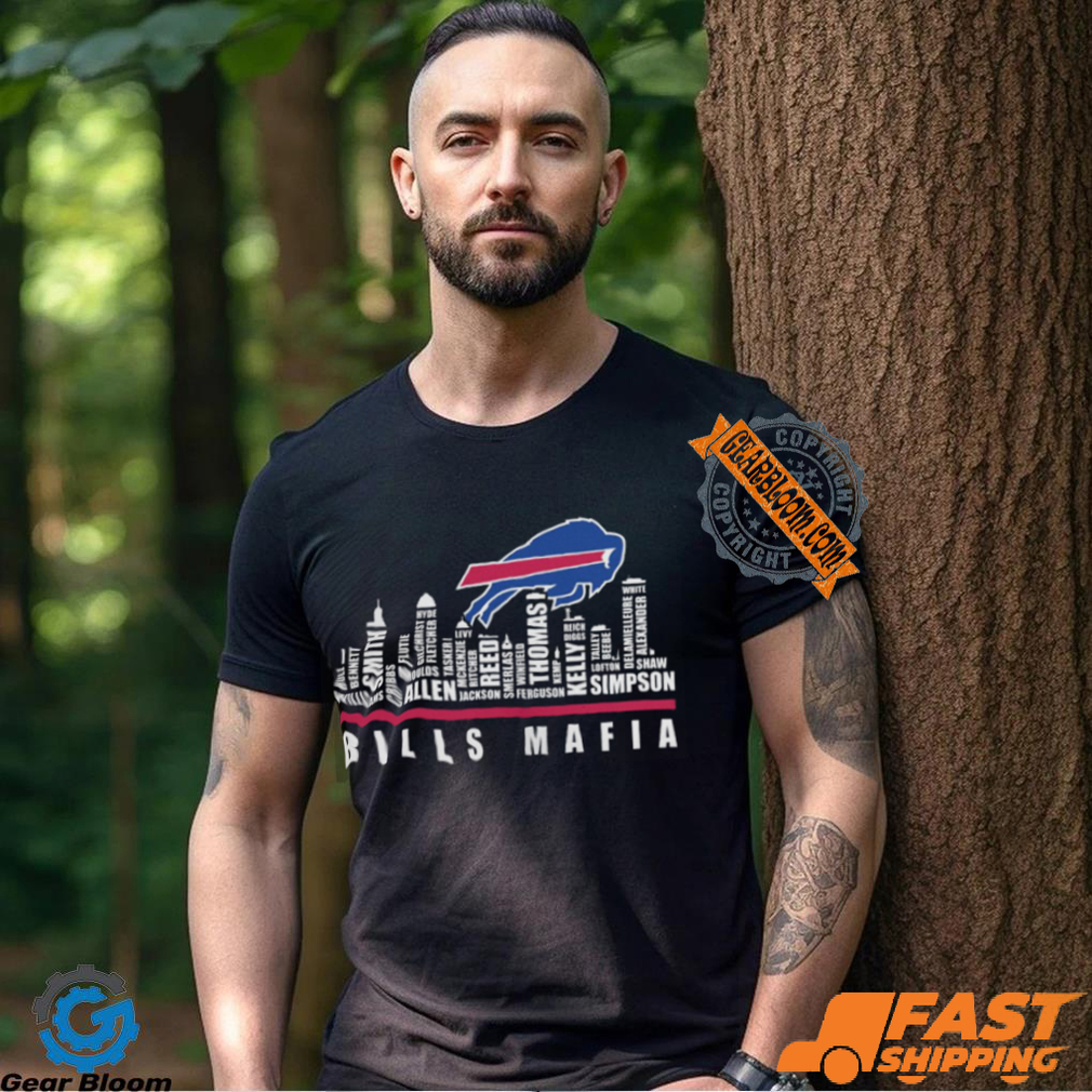 Buffalo Bills Mafia The Bronx Skyline Players Name 2024 Shirt Buffalo Bills Mafia The Bronx Skyline Players Name 2024 Shirt