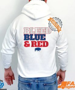 Buffalo Football Bleed Blue & Red Shirt