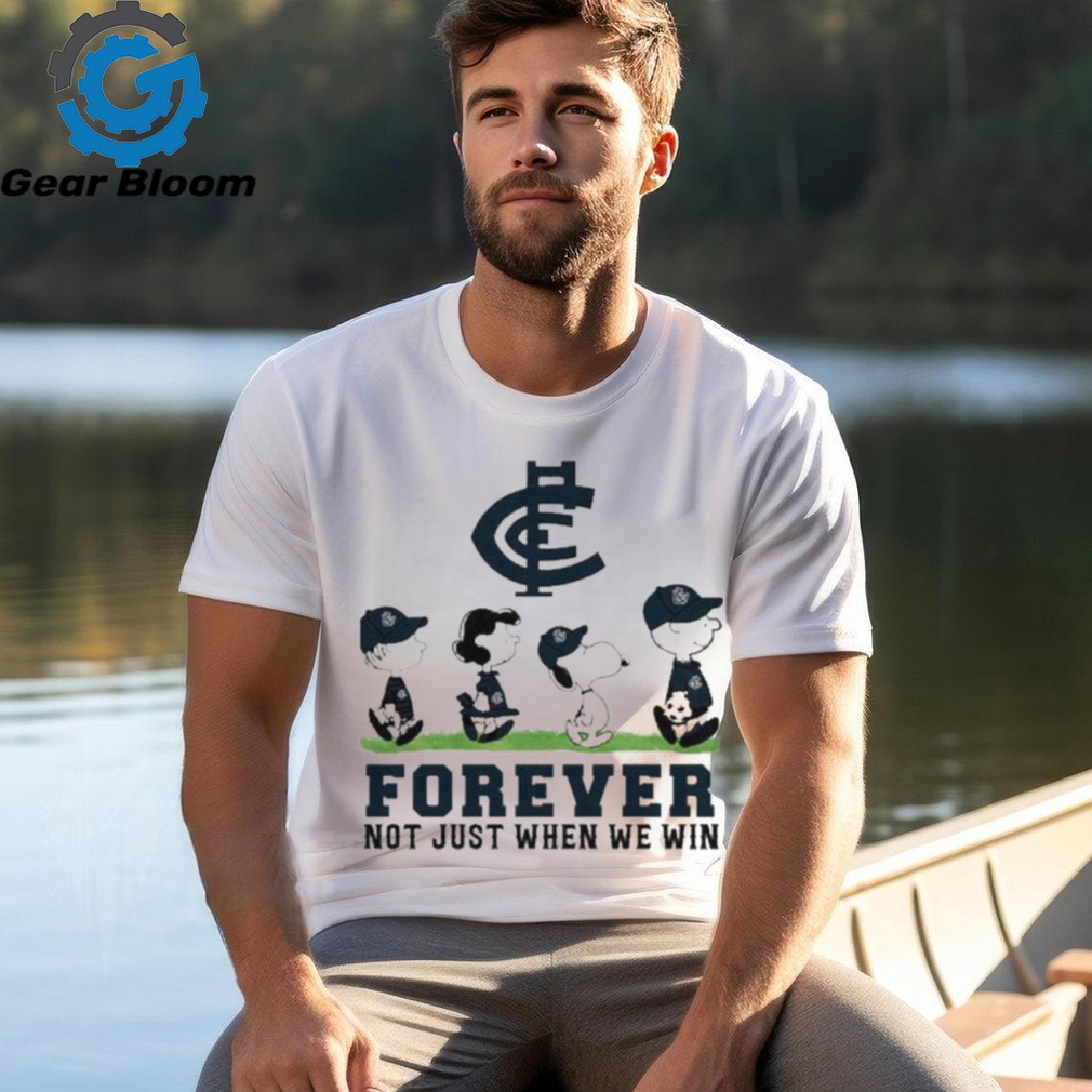 Carlton Blues Snoopy Abbey Road Forever Not Just When We Win Shirt Carlton Blues Snoopy Abbey Road Forever Not Just When We Win Shirt