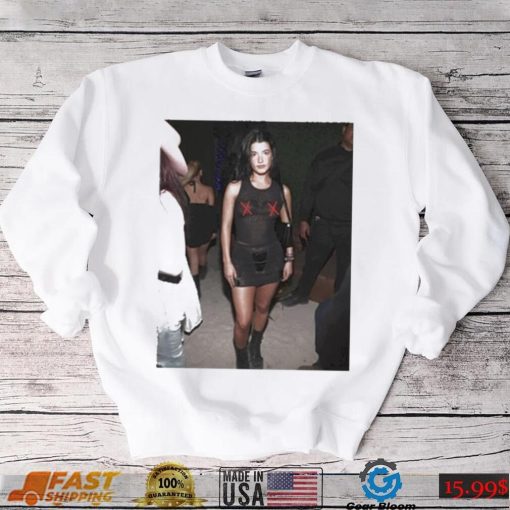 Charli Damelio Black Mesh Shirt