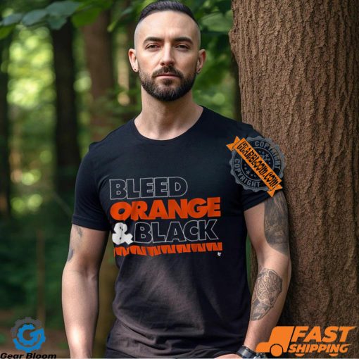Cincinnati Football Bleed Orange & Black Shirt