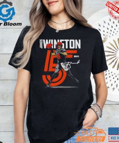 Cleveland Browns Jameis Winston Pose Number 5 Signature Shirt