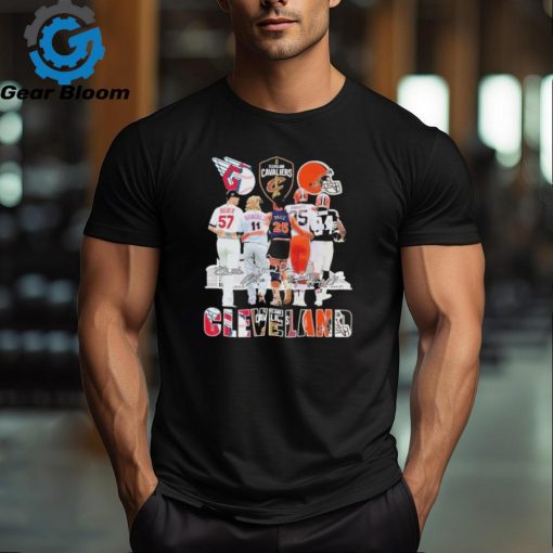 Cleveland Guardians Cleveland Browns Cleveland Cavaliers The Stars T Shirt