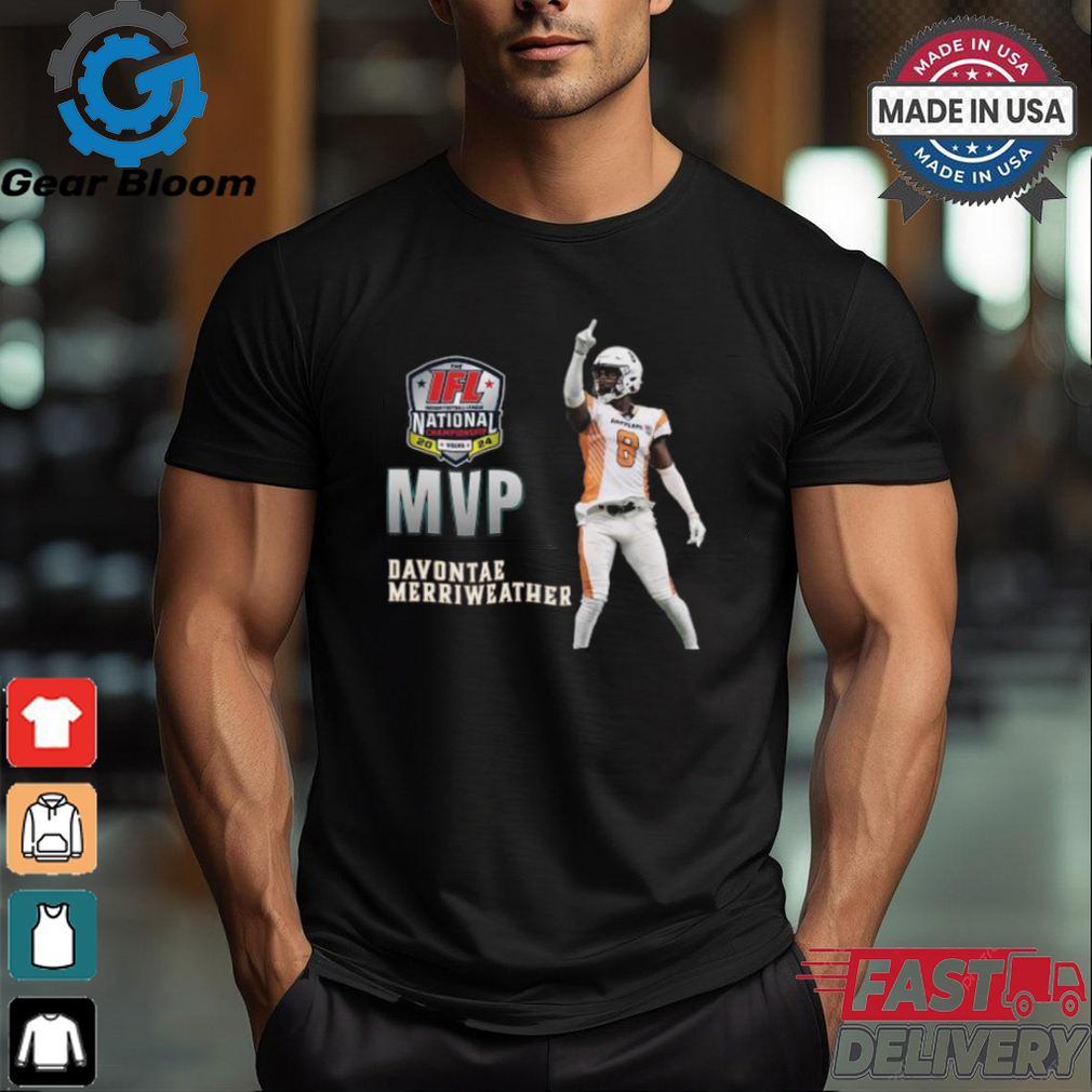 Congratulations to Davontae Merriweather National Championship Game MVP Shirt Congratulations to Davontae Merriweather National Championship Game MVP Shirt