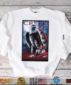 Creed At The Pavilion At Star Lake In Burgettstown PA August 3 2024 Poster shirt