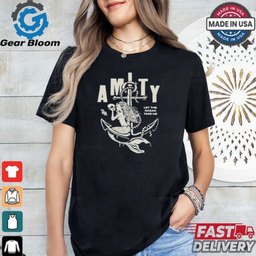 Design The Amity Affliction Let The Ocean Take Me Mermaid Shirt