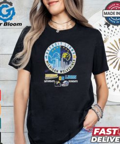 Detroit Lions – Michigan Wolverines Unisex T Shirt