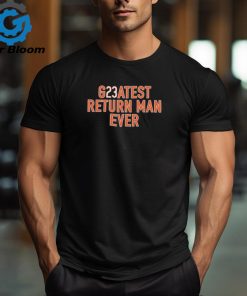 Devin Hester 23 Chicago Bears Greatest Return Man Ever Shirt