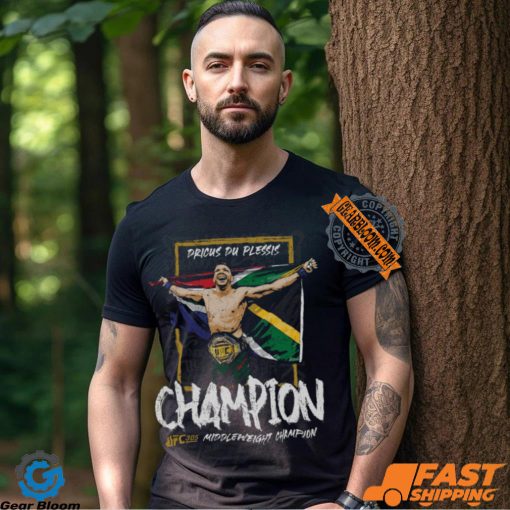 Dricus Du Plessis UFC 305 Champion Shirt
