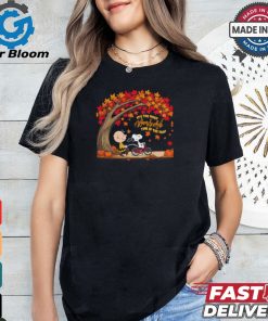 Fall Snoopy It’s The Most Wonderful Time Of The Year Shirt