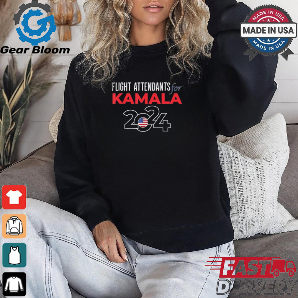 Flight Attendants for Kamala Harris 2024 T Shirts Flight Attendants for Kamala Harris 2024 T Shirts