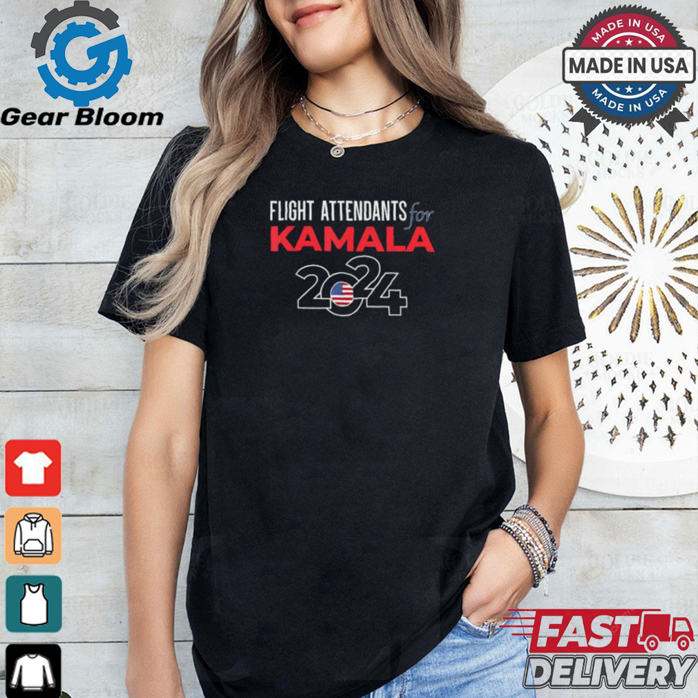 Flight Attendants for Kamala Harris 2024 T Shirts Flight Attendants for Kamala Harris 2024 T Shirts
