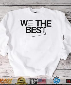 Funny 2024 dj khaled we the best yellow golf club shirt