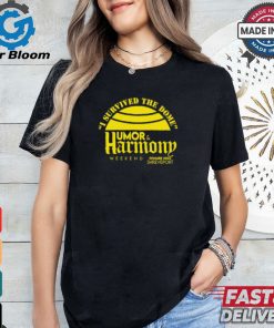 G Unit Merch Store I Survived The Dome Humor & Harmony Weekend Shirt