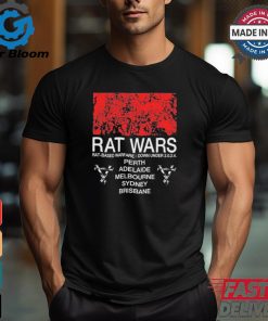 Health Rat Wars Rat Based Warfare Down Under 2024 Perth Adelaide Melbourne Sydney Brisbane T shirts